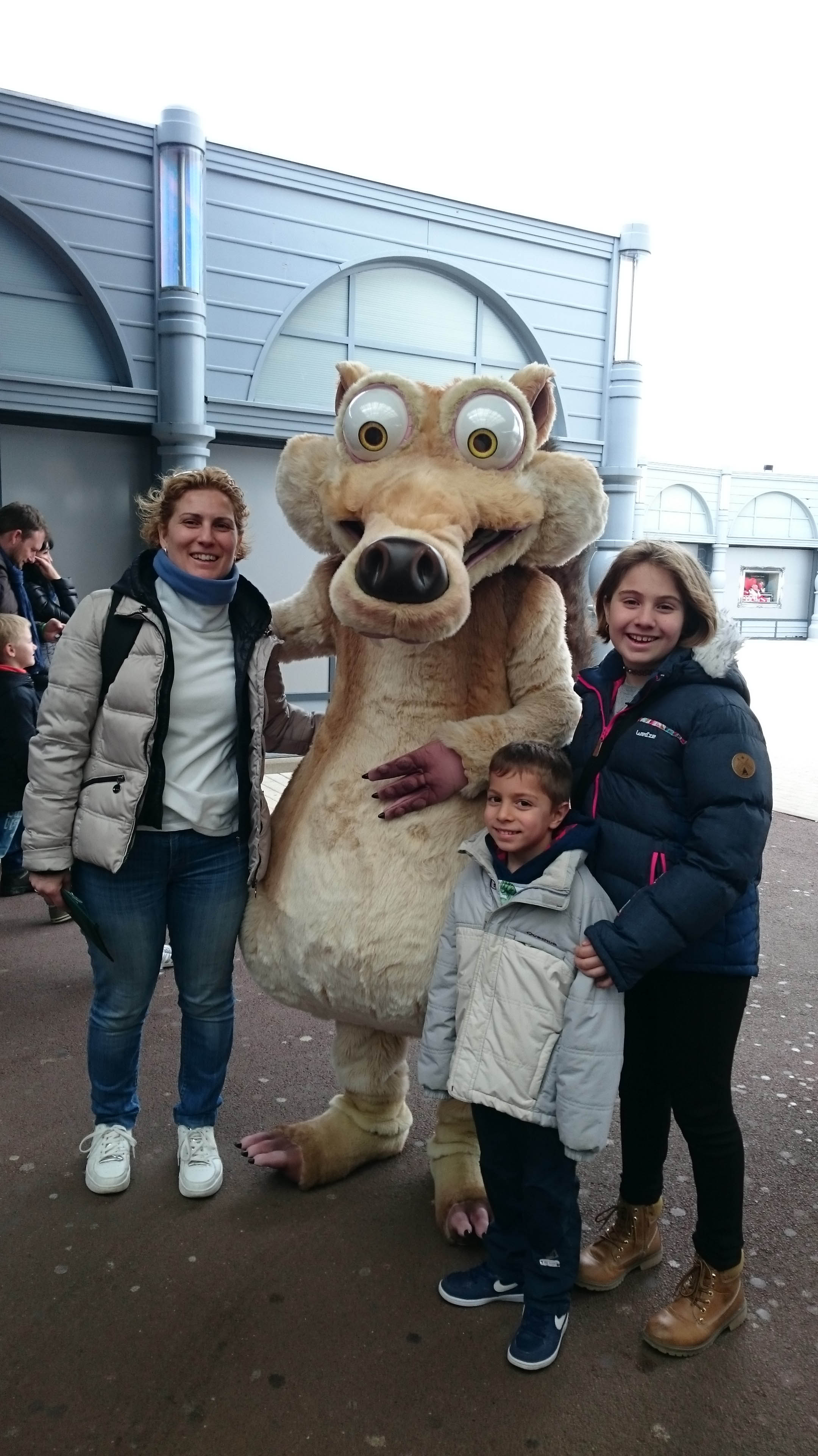 Personajes del parque